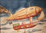the airship of the pirates